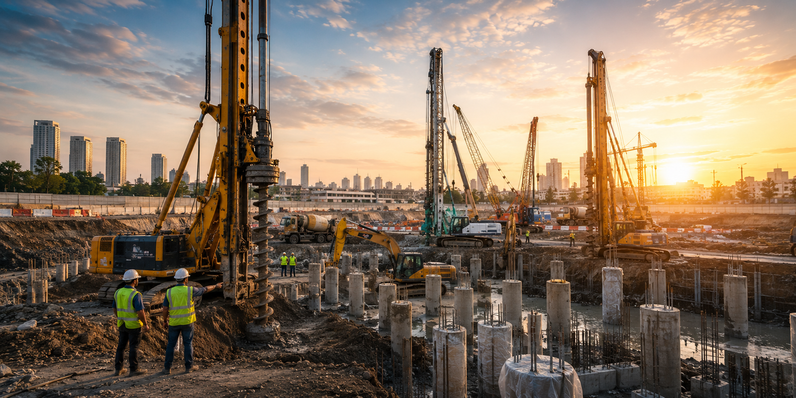 Piling Rigs in Mega Projects: How They Form the Backbone of India’s Infrastructure Boom